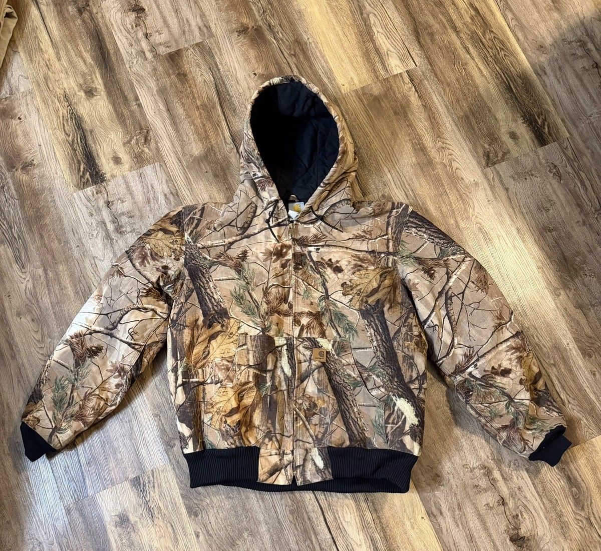 Carhartt Realtree Camo Jacket J221 CAP Large Tall Y2K Vintage