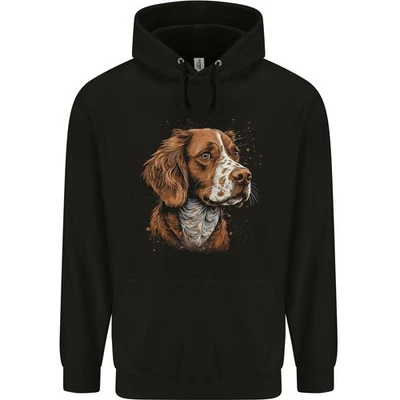 Un Sweat À Capuche Pour Enfants Avec Un Chien Brittany Spaniel - Photo 1/2