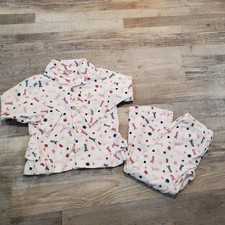 Juicy couture girls size 6 pajama set