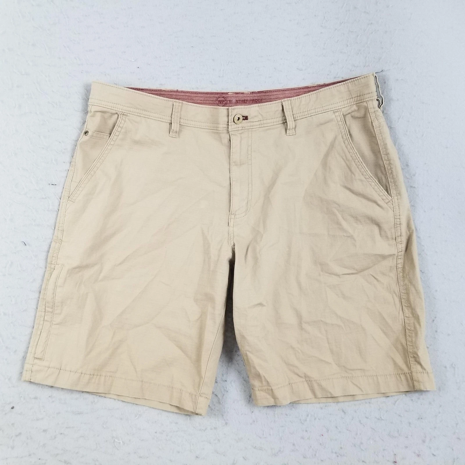Weatherproof Shorts Mens 38 Stretch Ripstop Casual Lightweight Summer Outdoor