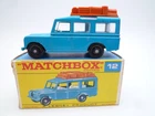 VINTAGE MATCHBOX LESNEY No.12c LAND ROVER SAFARI IN ORIGINAL BOX 1965