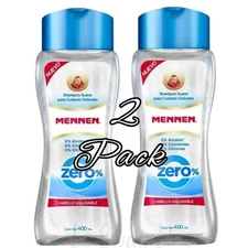 2 pack  MENNEN Healthy Hair ZERO Shampoo 0% Alcohol / Colorants / Silicone 400mL