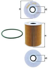 Ölfilter KNECHT OX 254D5 Filtereinsatz für PORSCHE 992 CAYENNE PANAMERA 991 92A