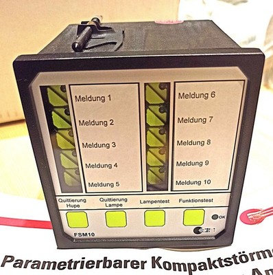 EES Elektra Elektronic Störcontroller FSM10-0/220AD, unbenutzt in OVP