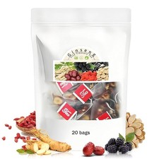 Kidney tea formula Ginseng Six Treasure Tea, ...