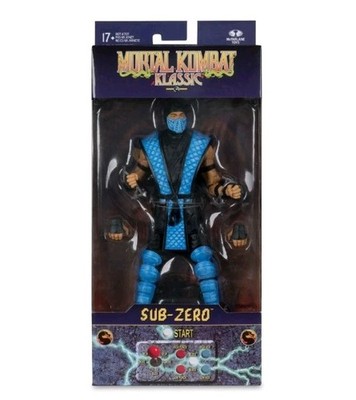 Mortal Kombat Klassic Sub-Zero 7'' Action FigureBY MCFARLANE TOYS 