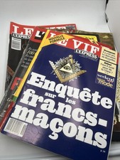 Franc-Maçonnerie - Templiers - Franc-Maçons : Lot de 9 revues Maçonniques