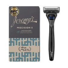 Jeremy's Razors for Men: Precision 5 Blade Razor - Stainless Blades... Fast Ship