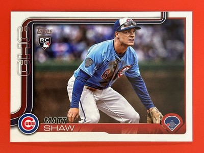 Matt Shaw 2025 Topps Update (RC,SSP) Rookie Companion Card #CC3-2 