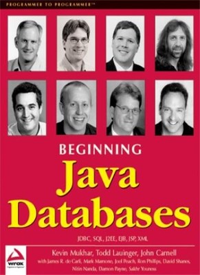 Beginning Java Databases: JDBC, SQL, J2EE, EJB, JSP, XML By Kevi