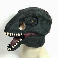 Jurassic Park World Mask Indoraptor Dinosaur Adult Halloween Cosplay Rubie BX175