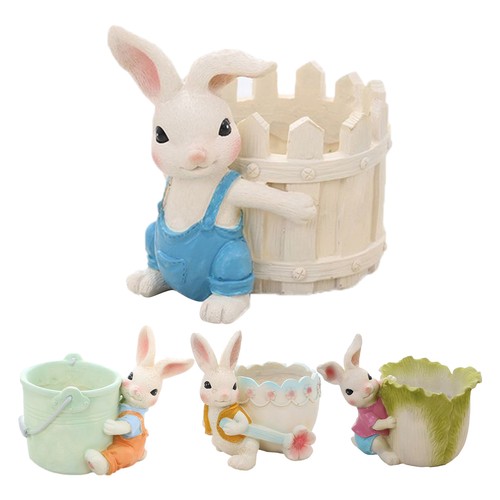 Weatherproof Potted Rabbit Plant Supplies for Garden,Courtyard,Corridor ...
