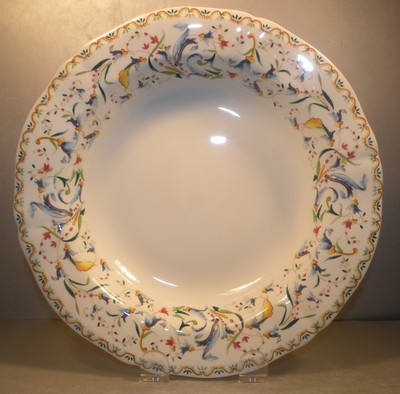 NEW Rim Soup Plate, Toscana Pattern GIEN New