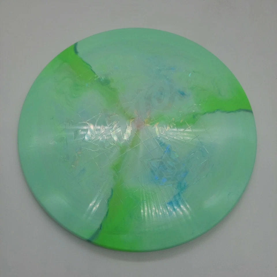 Raptor (ESP) Paul Ulibarri Tour Series 2022 Green & Purple Swirl/Ghost Shatter - Image 2 of 3