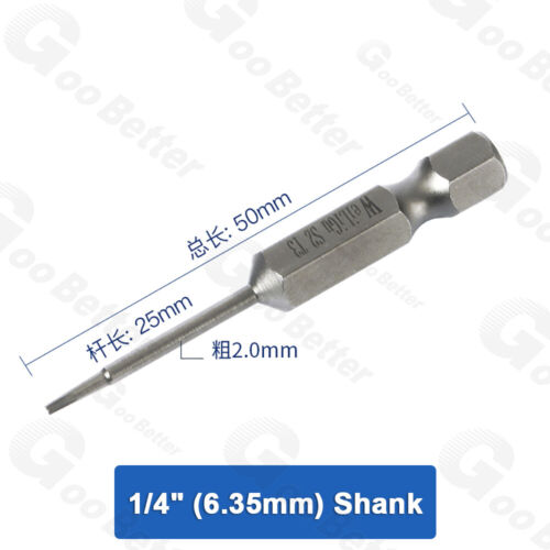 T3-T50 Magnetic Torx Security Bit Screwdriver Tamper Proof Bits 1/4" Hex Shank - Picture 16 of 31