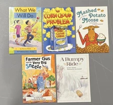 Lot Of 5  Incl. The Corn Cloud Problem, What Will We Do, Mashed Potato Moose PB
