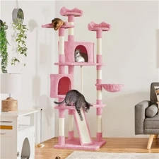 Multilevel Cat Tree Tower Activity Center Cat Condo Cat Furniture for Indoor Cat