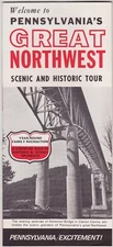 1960's Northwest Pennsylvania Scenic Tour Brochure