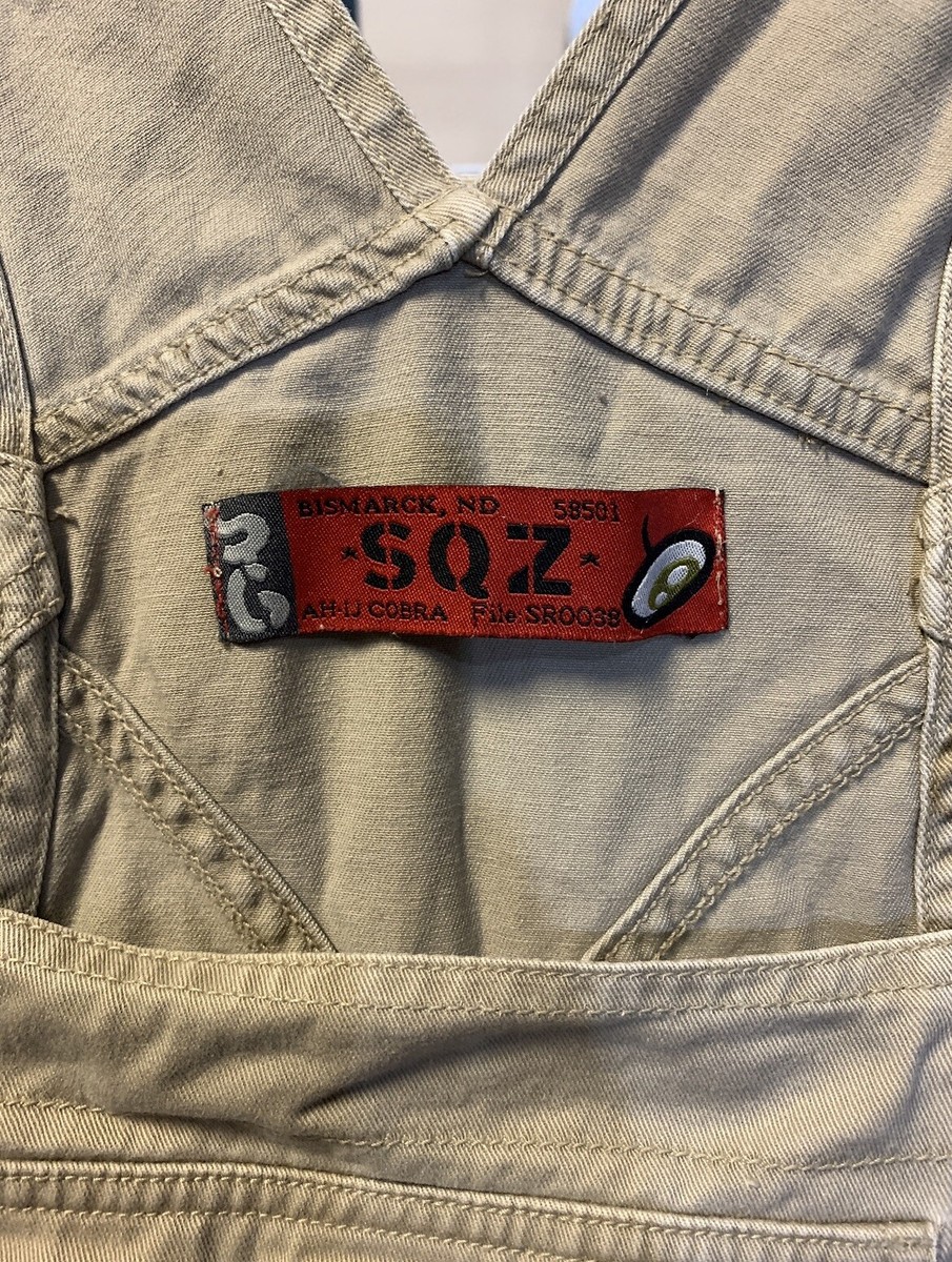 Vintage 90s SQZ Squeeze Bib Overalls Womens Size Medium