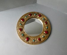 miroir en céramique de François Lembo, Vallauris, vers 1960-70