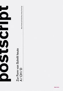 Postscript. Zur Form von Schrift heute. von Martina... | Buch | Zustand sehr gut
