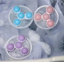 3 Reusable Laundry Lint Catcher Mesh Bags – Pet Hair Remover for Washing Machine