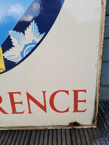 Original Colourful The Clarence Pub Enamel Sign LARGE 47.5'' x 36'' - Picture 11 of 12