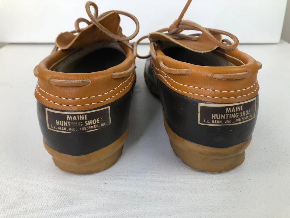 L.L. BEAN - MAINE HUNTING SHOE - Waterproof Duck Boot Shoes - Mens 7M - Image 4 of 4