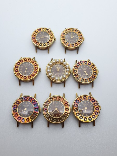 8 Stück - Delvina Majorica 24182 Lot - AS 1677 - NOS - mechanisch