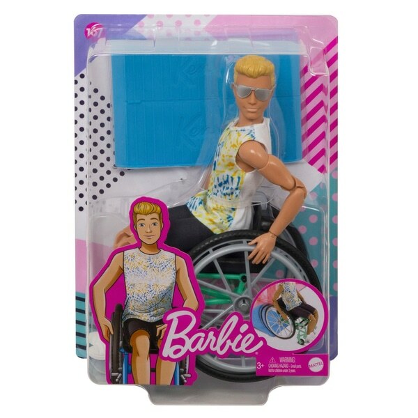 バービー  ケン　車椅子　4色セット Barbie Ken Fashionistas 167 with Wheelchair | eBay