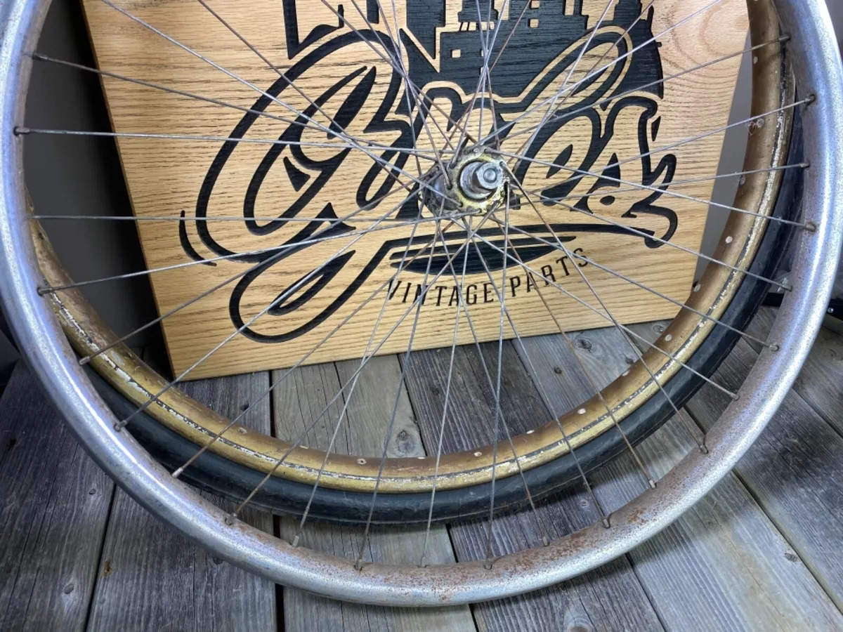 Antique sales bicycle wheels