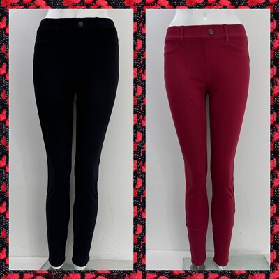 Neue Tchibo Damen-Jeggings Baumwollmischung in zwei Farben Größe 8-26