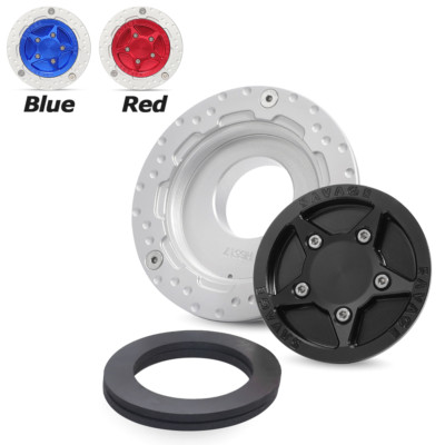 Gas Fuel Tank Cap Cover For KAWASAKI Versys KLE650 KLZ1000 Vulcan S 650 EN VN650