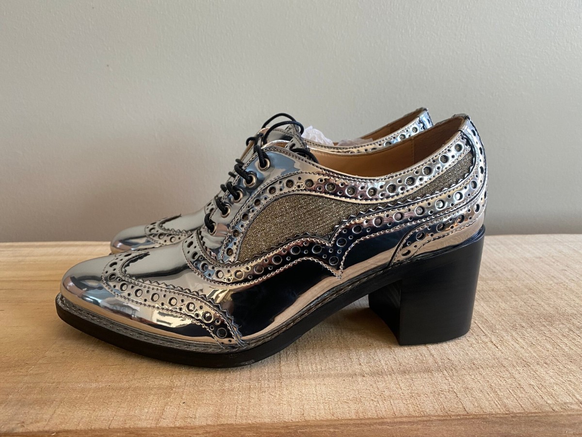 NIB! THE OFFICE OF ANGELA SCOTT MRS. DOUBT HEELED OXFORD