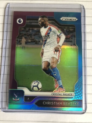 Christian Benteke Crystal Palace Panini Prizm 2019-20 Multi-Color Parallel SP