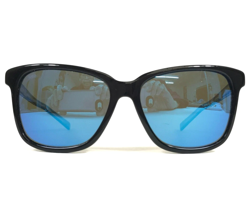 Gafas de sol Costa May 20090157 MAY11 negras brillantes con espejo azul polarizado 580G Foto 2 de 4