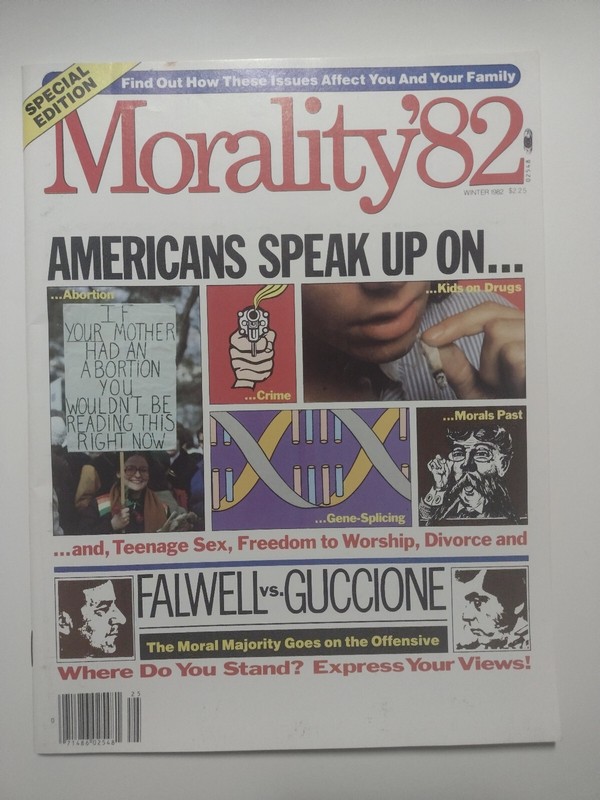 Morality "82 Magazine of The Moral MajorityWinter 1982