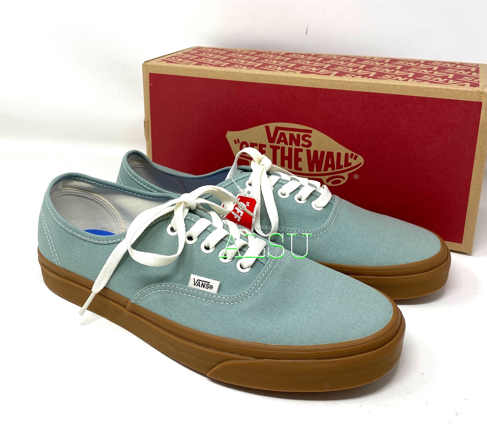 vans authentic green gum