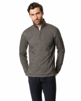 NWOT tagged 2XL Fits XL Mens Rodd & Gunn Anvil Island 1/4 ZIP $125 in Taupe