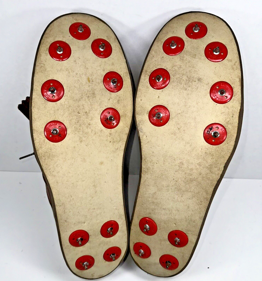 Dexter Brown Spiked Golf Shoes Mens Size 12 M 424630 77005 Vintage eBay