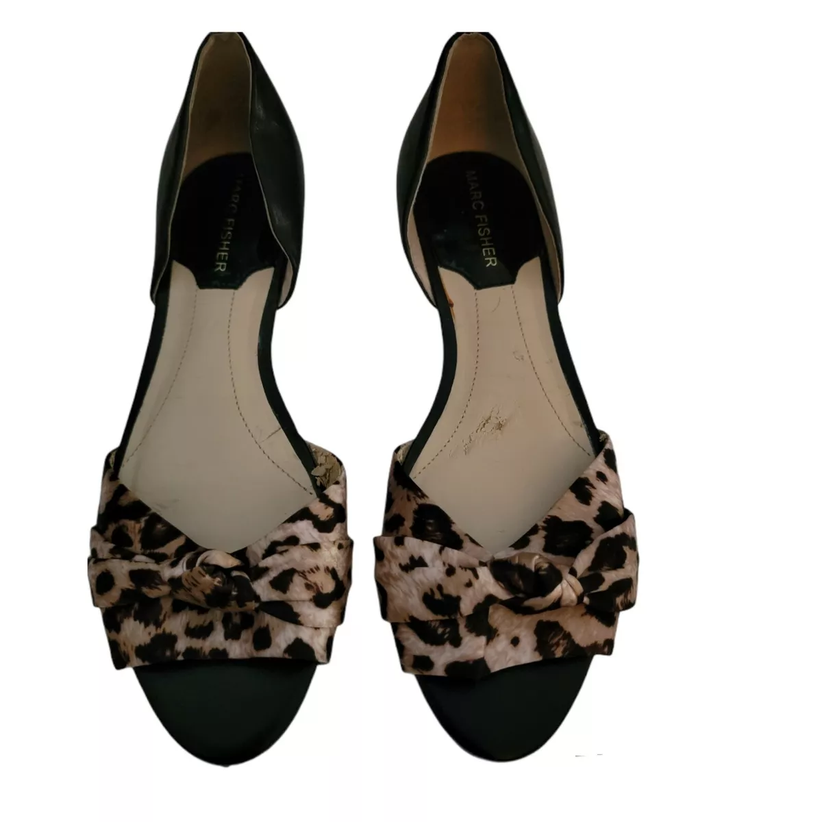 Marc fisher deals leopard wedges
