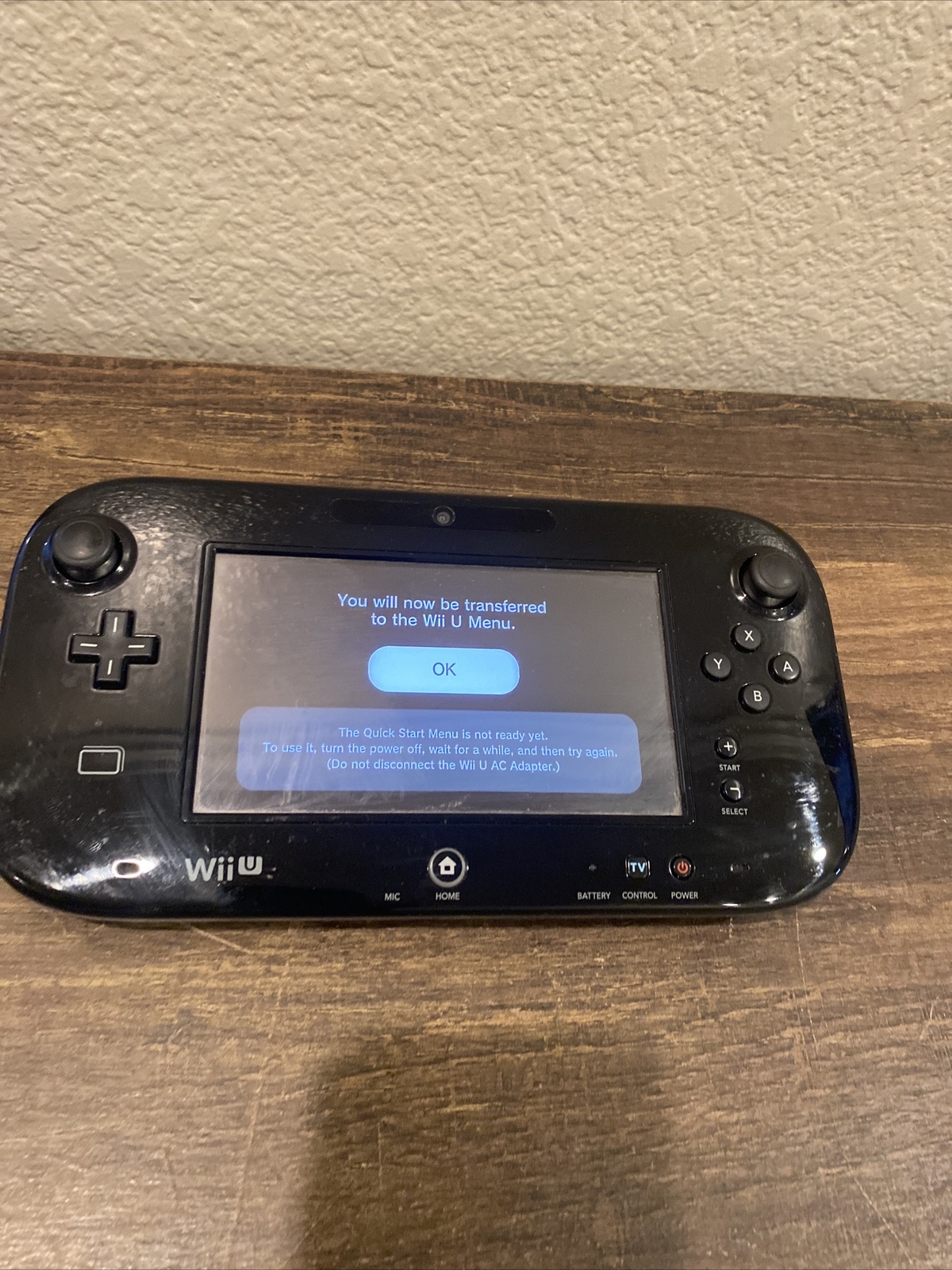 Wii U Game Pad Only Model WUP010 *READ DESCRIPTION* As Is eBay