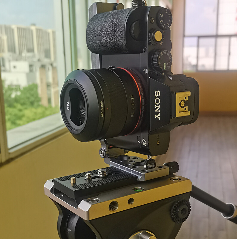 Manfrotto-Type Quick Release Plate With Arca-Type Clamp For Camera For  Camera