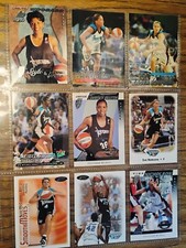 WNBA Trading Cards: Rockers, Mystics, Lynx (1997-2001)