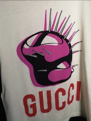 Authentisches Gucci Manifesto T-Shirt - oversized Small - Bild 3 von 7