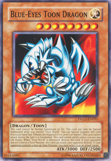 【ARS10】BLUE-EYES TOON DRAGON Yu-Gi-Oh! - Blue-Eyes Toon Dragon (DLG1-EN051) - Dark Legends