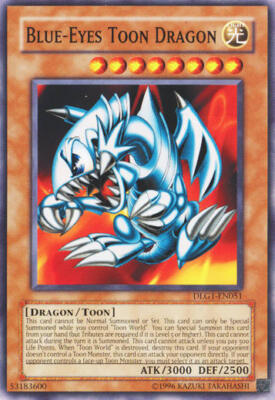 ブルーアイズトゥーンドラゴン RV01-JP008 blue-eyes toon Yu-Gi-Oh! - Blue-Eyes Toon Dragon (DLG1-EN051) - Dark Legends