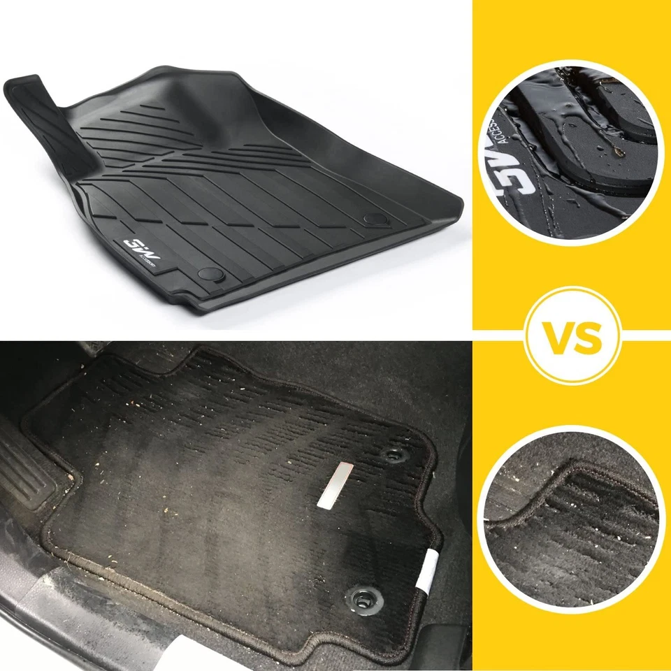 Juego de alfombrillas protectoras de revestimiento de coche 3w para auto Cadillac XTS 2013-19 nuevas Foto 4 de 4