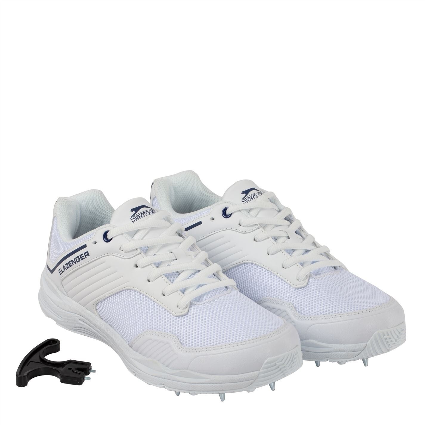 Mens Slazenger Hybrid Lace Up Stylish V Series Cricket Shoes Sizes from