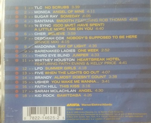 Various Artists "Totally Hits" 1999 CD Compact Disc - Picture 7 of 8